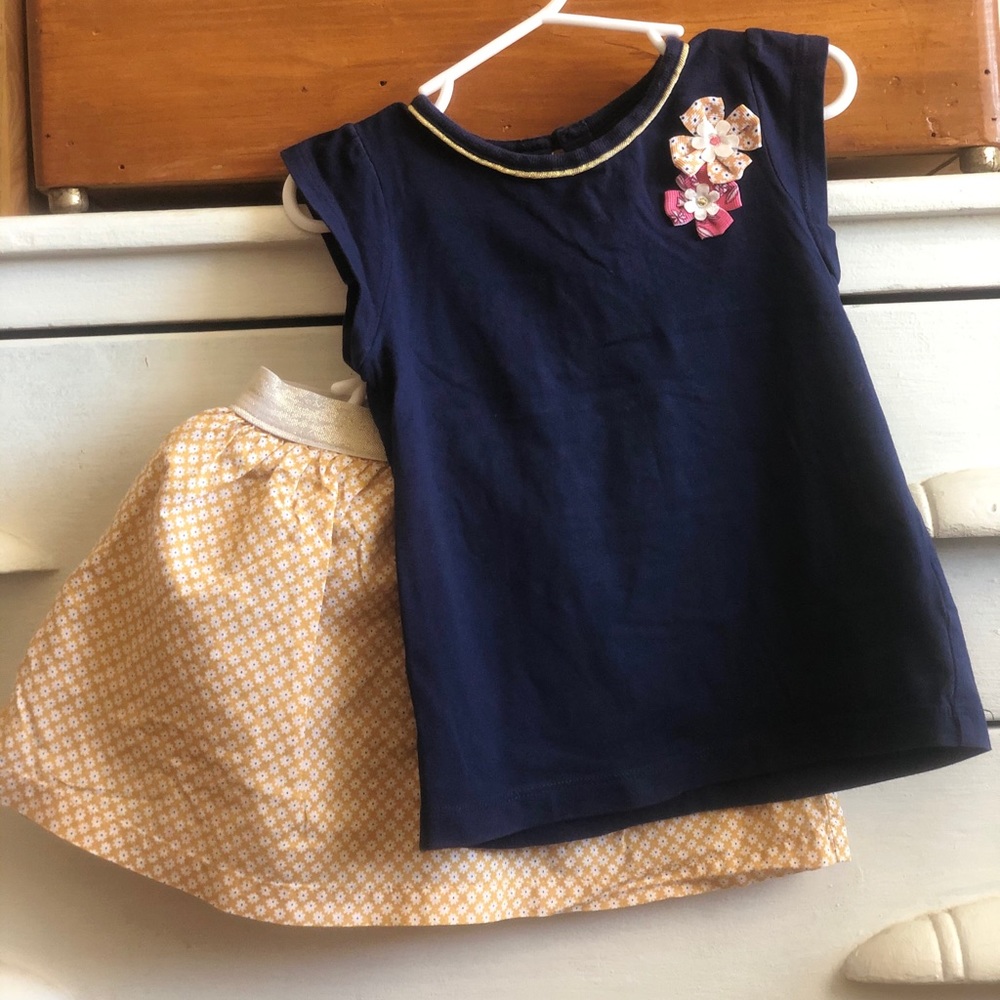 Carter’s shirt and skort set